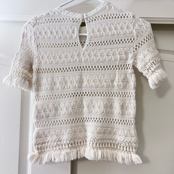 Boho Crochet Fringe Top - Picture 7 of 7